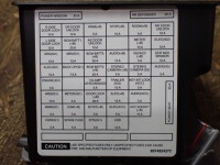 фото thumb №6, Бардачок пластик список запобіжників isuzu d-max 8974924372