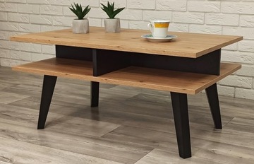 СОВРЕМЕННЫЙ ЖУРНАЛЬНЫЙ СТОЛИК ZIMBA LOFT ДУБ