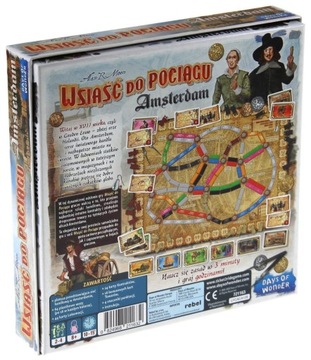 Игра GET ON THE TRAIN: AMSTERDAM PL edition