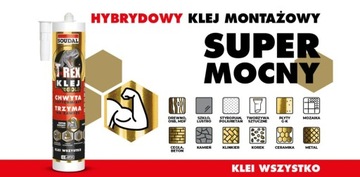 SOUDAL T-REX GOLD СИЛЬНЫЙ МОНТАЖНЫЙ КЛЕЙ 290мл
