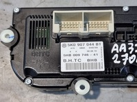 фото thumb №9, Панель кондиціонера обдув сидіння оригінальний номер 5k0907044bt vw golf vi hb 5d 10r