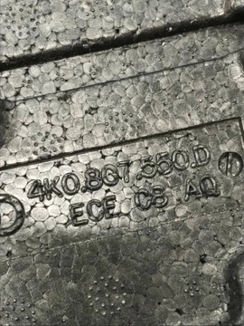 фото thumb №8, Audi a6 c8 абсорбер пена бампера перед 4k0807550d