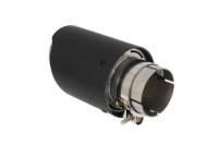 фото thumb №9, Наконечник глушник 89mm вхід 57mm 2.25 зчеплення карбон m