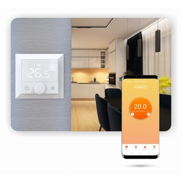 Bezprzewodowy zestaw do podłogówki Zigbee 5 sekcji