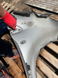 фото thumb №9, Toyota aygo i крыло левый перед передний лак 211