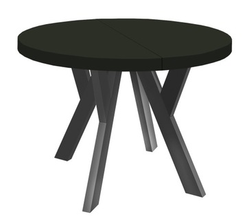 КРУГЛЫЙ СТОЛ 100/200 раздвижной LOFT PERO