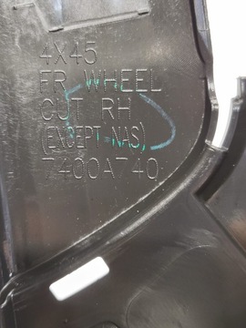 фото thumb №5, Mitsubishi eclipse cross liswa na крыло правая перед 7400a740