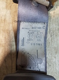 фото thumb №3, Pas безпеки середній задня renault safrane