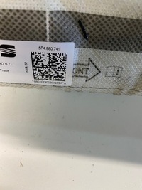 фото thumb №6, Шторка безпеки подушка безпеки seat оригінальний номер 5f4880742