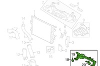 фото thumb №9, Jaguar f-pace x760 wąż водяний новий оригінальний aj814053