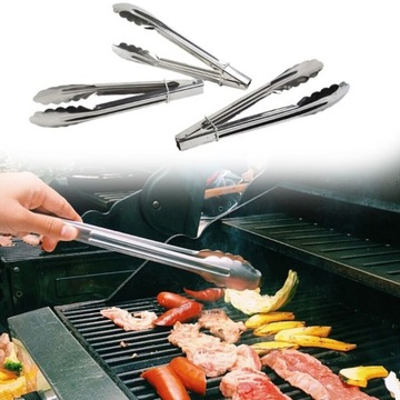 ЩИПЦЫ КУХОННЫЕ МЕТАЛЛИЧЕСКИЕ ДЛЯ ПРИГОТОВЛЕНИЯ МЯСНОГО САЛАТА, УНИВЕРСАЛЬНЫЕ, 3 шт.