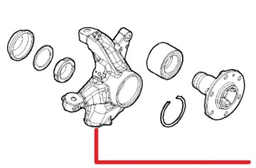 фото thumb №3, Поворотна опора передня ліва iveco daily 35s 2014-