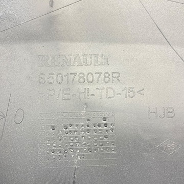 фото thumb №14, Новий оригінальний номер кутник бампера лівий зад renault captur ii 850178078r