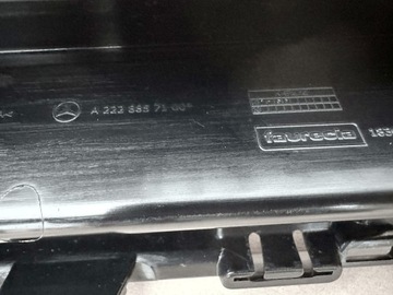 фото thumb №14, Решітка бампера середня mercedes w222 рестайлінг s-klasa amg, aso