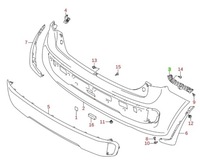 фото thumb №11, Suzuki ignis iii 2017-ślizg бампера задня правий