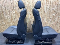 фото thumb №14, Комплект сидіння заднє сидіння обшивки оббивка czarna шкіра europa bmw e61 gr