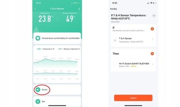 2x ДАТЧИК ТЕМПЕРАТУРЫ ВЛАЖНОСТИ ИНТЕЛЛЕКТУАЛЬНЫЙ Дом Smart Life TUYA = 2 шт.