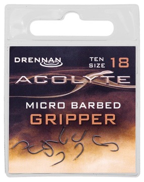 КРЮЧКИ КРЮЧКИ ACOLYTE GRIPPER № 12 шт. 10 ДРЕННАН.