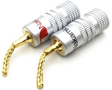 NAKAMICHI Kabel głośnikowy 2x1,5 igły ruchome 3,5m