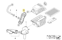 Купить Mini r52 r53 труба шланг воздуха 1491743 оригинальный номер, фото thumb