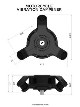 Виброгаситель Quad Lock