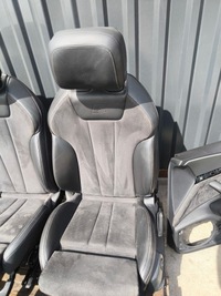 фото thumb №9, Сиденье сиденья кожа комплект s line audi a4 b9 кожа алькантара ролеты подогрев