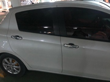 Хромированные накладки на ручки дверей Toyota Yaris 2007 - 2011 гг.