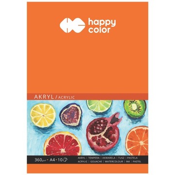 Акриловый блок Happy Color А4.