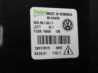 Бампер перед передній решітка радіатора pdc sprysk оригінал vw golf 7 vii рестайлінг  19r Недорого, фото thumb