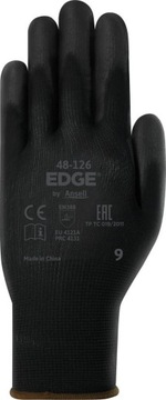 Монтажные перчатки EDGE 48-126, размер 9 Ansell (12 пар)