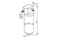 фото thumb №1, Nrf осушитель кондиционера renault espace iii laguna i 2.2d