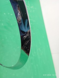 фото thumb №5, Хром лампи капот правий перед mini f55 f56 7300632