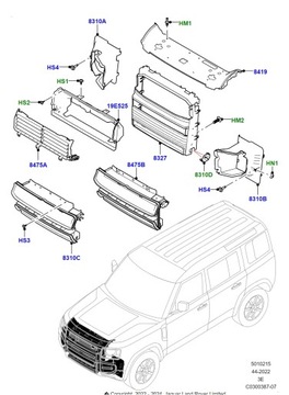 фото thumb №9, Новая оригинальная центральный руль воздуха new defender l663 20- lr146738