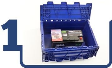 Аккумулятор EXIDE Premium 47Ач 450А (правый +) - EA472