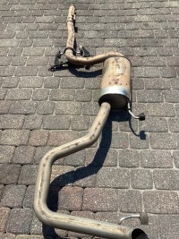 Купити Vw touran 1,6 tdi труба гасник випускний, фото thumb