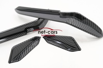 фото thumb №10, Спойлер накладка бампер golf 7.5 17- карбон r lin