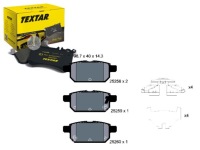 фото thumb №1, Гальмівні колодки гальмівні suzuki sx4 s-cross 1.6