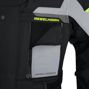 Мотоциклетная куртка REBELHORN CUBBY IV GREY БЕСПЛАТНО