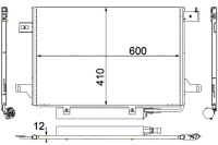 фото thumb №2, Hella конденсатор кондиціонера mercedes w169 04-