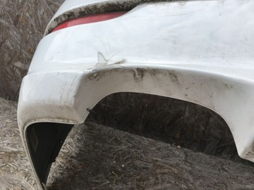 фото thumb №10, Bmw 5 e60 sedan 07-10 бампер зад альпийский белый iii