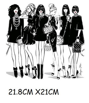 ТЕРМОНАКЛЕЙКА ЖЕНСКАЯ НАНЕСЕНИЕ УТЮГОМ P33