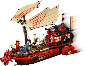 LEGO NINJAGO 71705 ЖЕМЧУЖНЫЙ КОРАБЛЬ ЛОДКА ЛОДКА