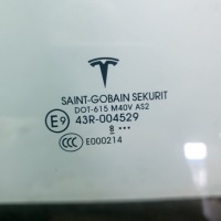 фото thumb №6, Tesla модель 3 2018 права сторона скло двері задніх