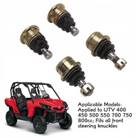 фото thumb №10, 4 szt. набір шарнір кульовий верхній нижній