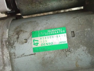 фото thumb №6, Subaru impreza xv стартер 1,6 2,0 23300aa700 428000-8410