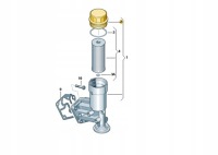 Корпус фільтра оливи vw golf- passat 1.9tdi 96- в Україні, фото thumb