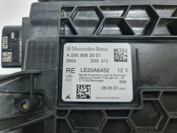 фото thumb №14, Mercedes eqe 295 a295 digital повний led праві лампа права перед a2959062002