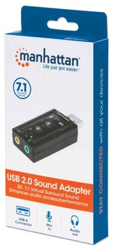 MANHATTAN 152341 3D Звуковая карта USB 7.1