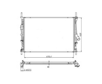 фото thumb №1, Радиатор ford transit 06- 7c118005ab