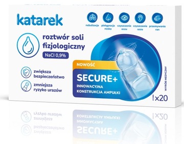 NEBULIZATOR INHALATOR NEBUCARE Secure+ SÓL KATAREK